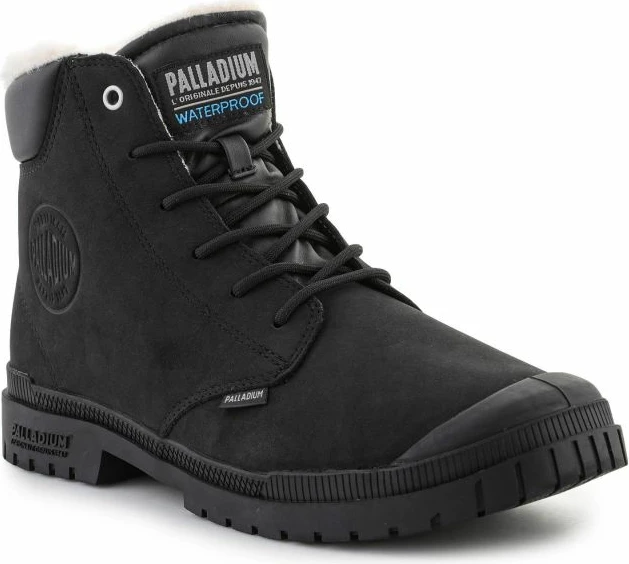 Këpucë Palladium për meshkuj dhe femra, të zeza