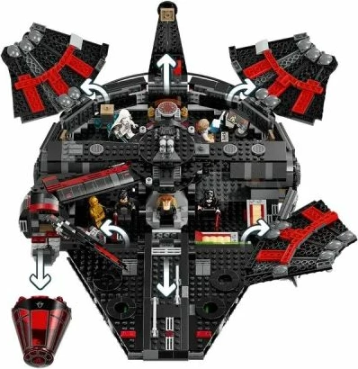 Lego Star Wars set për fëmijë, Dark Falcon Millennium