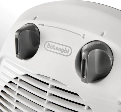 Ngrohës elektrik me ventilator De’Longhi HVA3220, 2000 W, IP21, për deri 60 m³, gri/bardhë