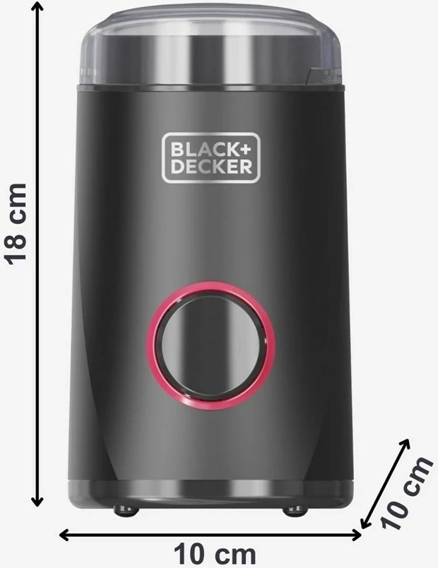 Mulli kafeje BLACK+DECKER BXCG152E, i zi