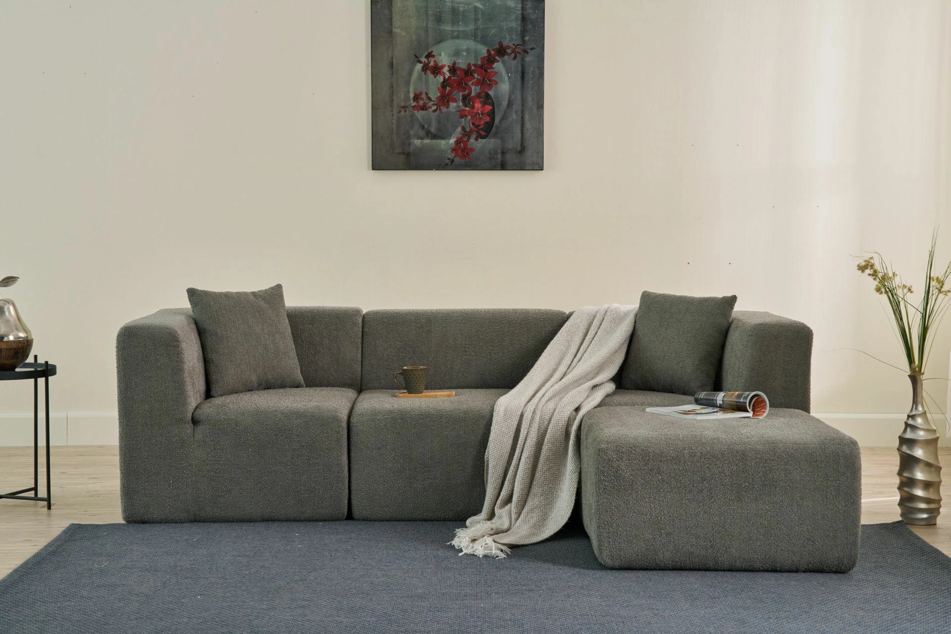 Këndare Atelier del Sofa, ngjyrë gri