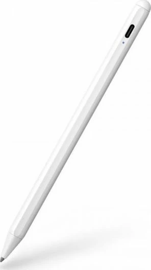 Stilolaps digjital Tech-Protect Digital Stylus Pen, 4096 nivele presioni, majë 1.5 mm, USB-C, i bardhë