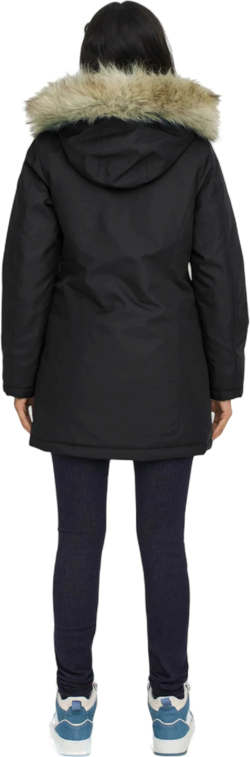 Parka për femra Only ONLNEWKATY 15300633, e zezë [Madhësia: S]