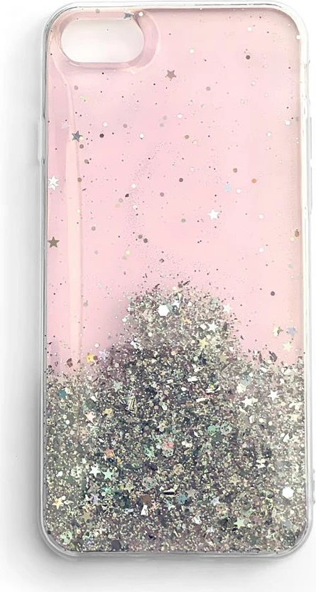 Mbështjellës Wozinsky Glitter për Xiaomi Mi 11, rozë/argjendtë