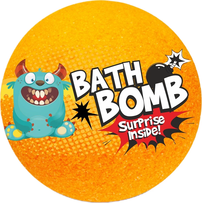 Bombë për banjë LaQ Surprise Orange unisex, 120g