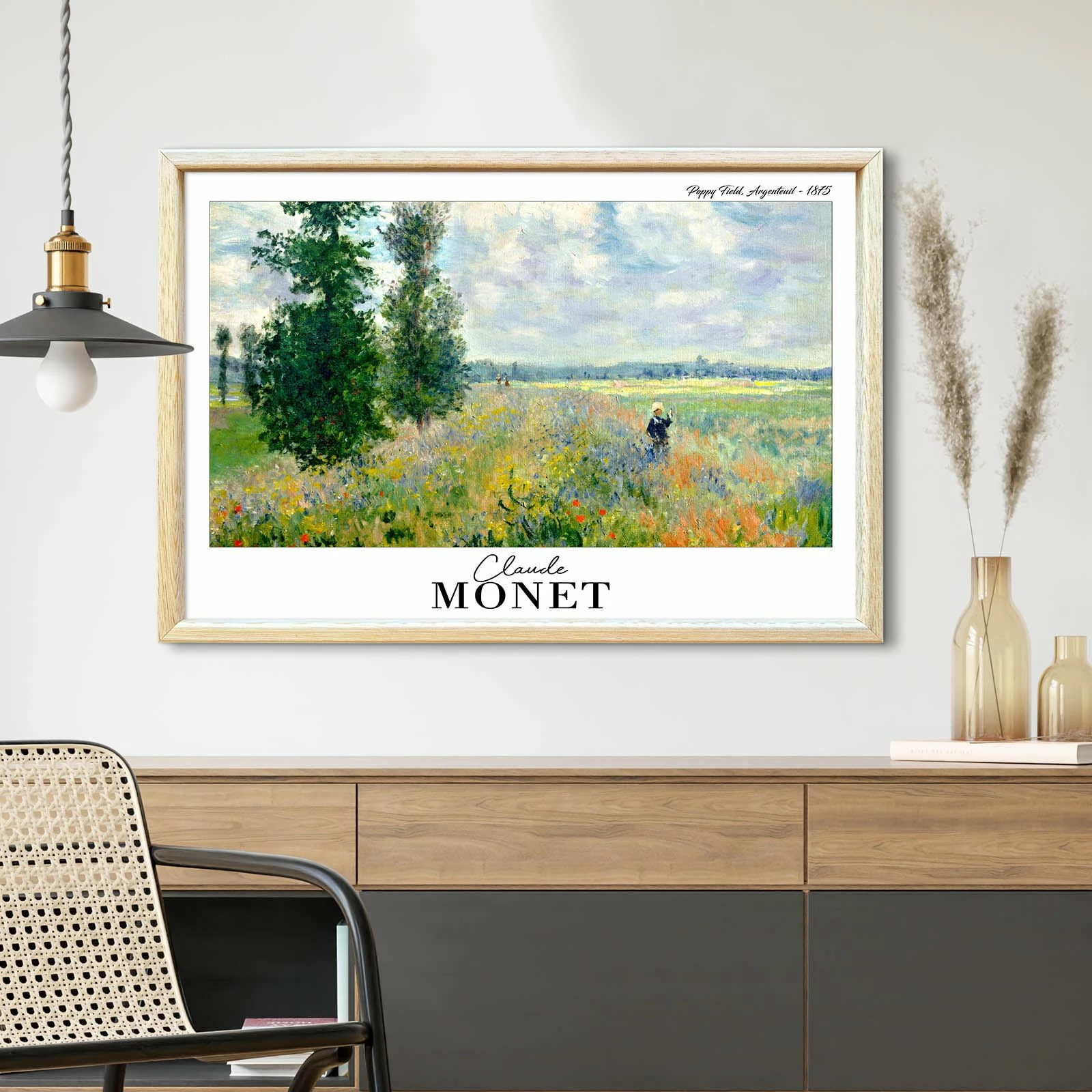 Pikturë dekorative me kornizë, Wallity, 4262AHSMONET-021