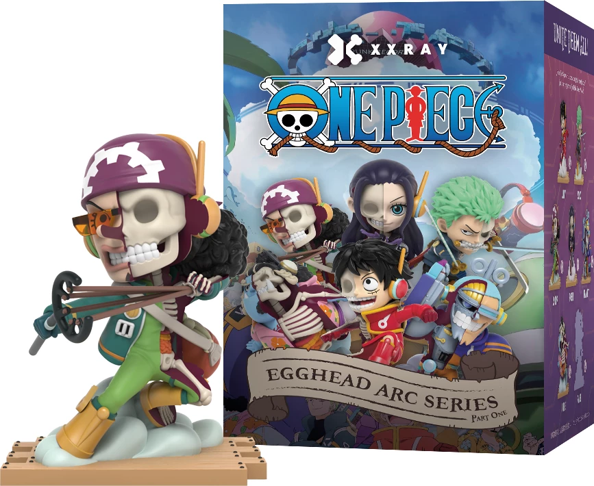 Figurinë Mighty Jaxx XXRAY One Piece Egghead Arc Series 1, random (blind box)