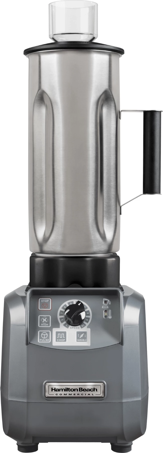 Enë blenderi, Hamilton Beach Commercial, 1.8 L, çelik inox, dorezë Easy-Grip, argjendtë