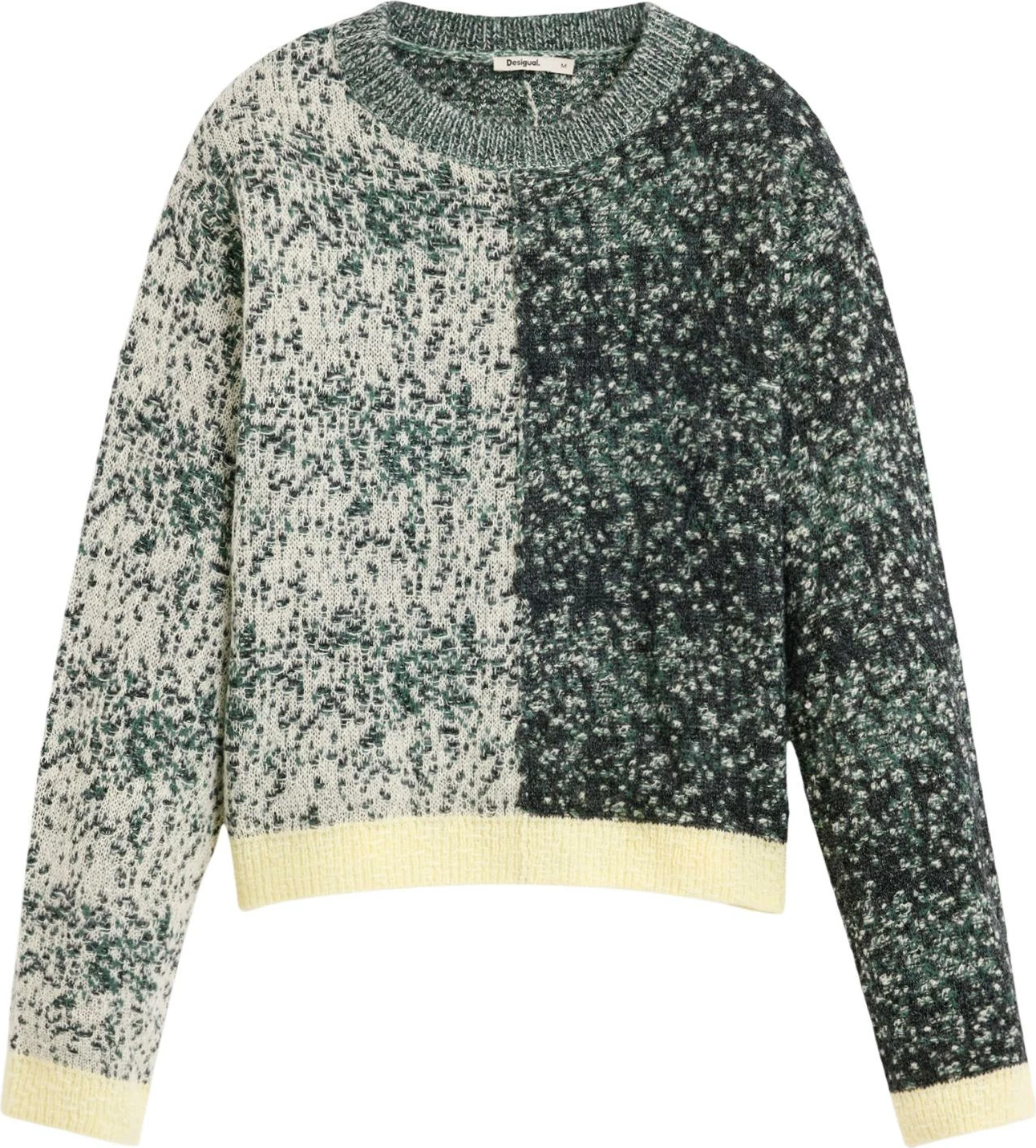 Xhemper për femra Desigual JERS_EARTH 26WWJF16, i gjelbër [Madhësia: XL]