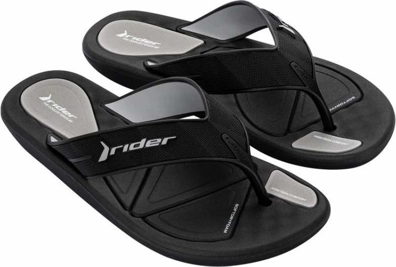 Flip-flop për meshkuj Rider, të zeza