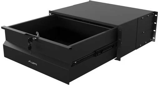 Sirtar për rack 19" LANBERG 4U 360mm, i zi