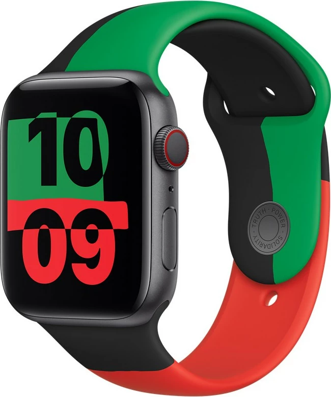 Rrip sportiv Apple 44mm Black Unity, ngjyrë e zezë
