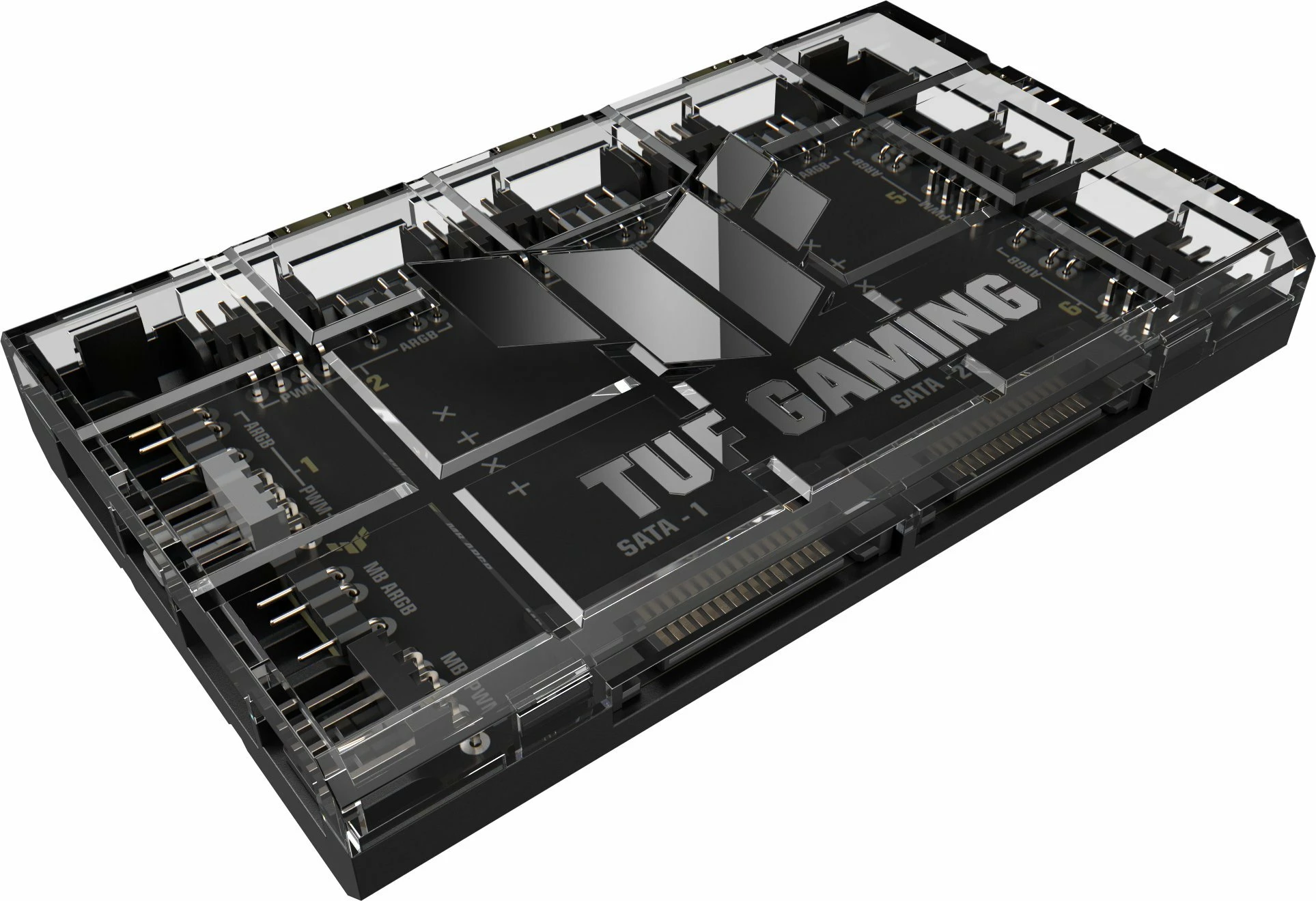Kontroller ventilatorësh Asus TUF Gaming ARGB PWM Fan Hub, deri 6 ventilatorë