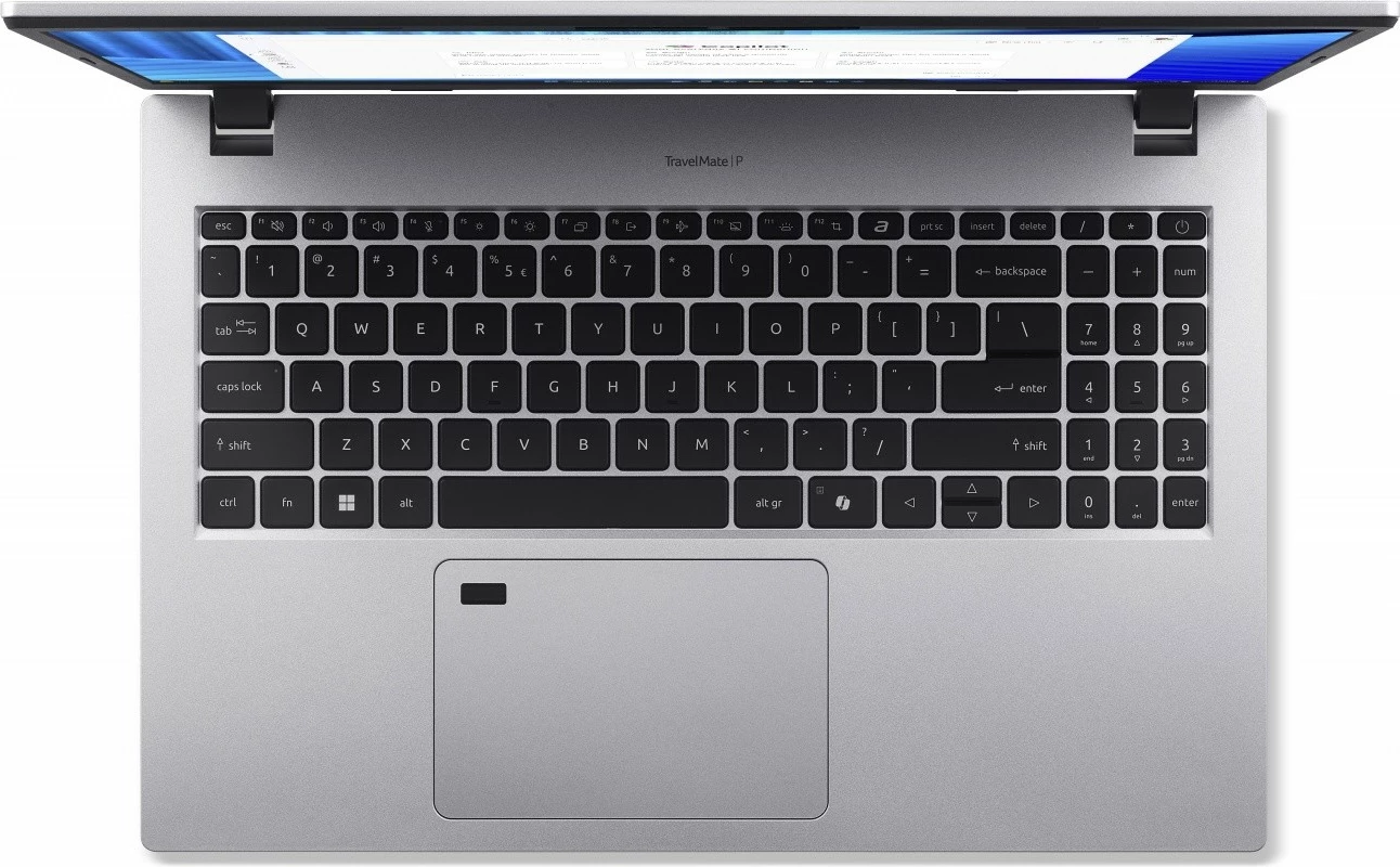 Laptop Acer TravelMate P2 TMP215-75-G2-TCO, Core Ultra 5 125H, 16GB RAM, 512GB SSD, Windows 11 Pro, Silver