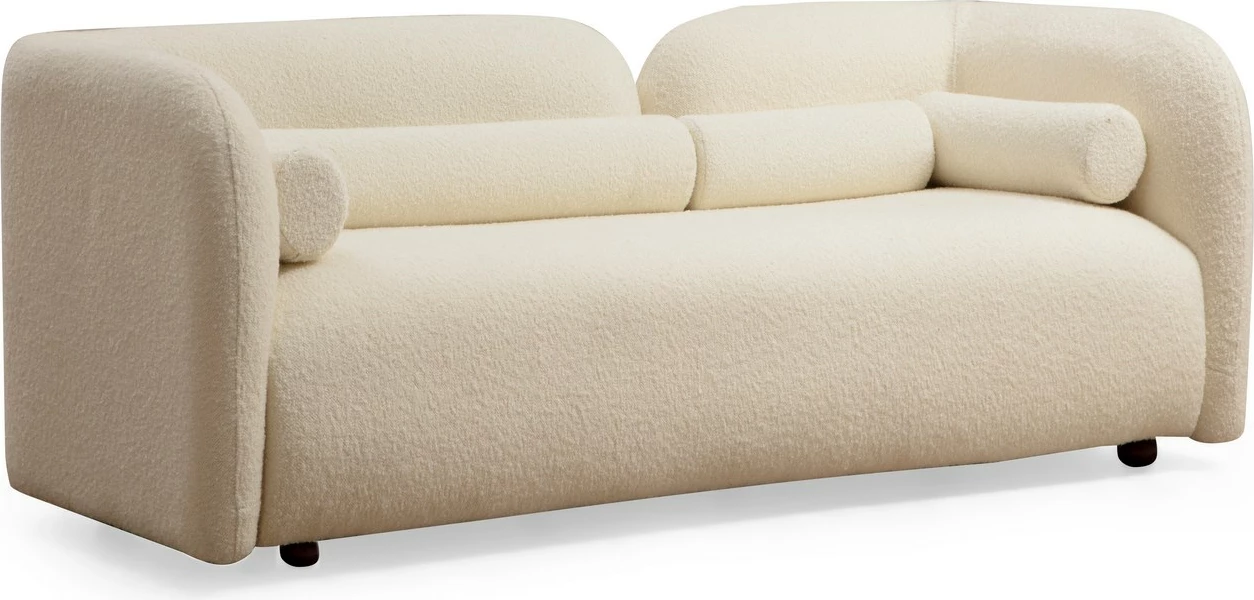 Divan dy-vendësh Atelier del Sofa, Victoria Bouclette, krem