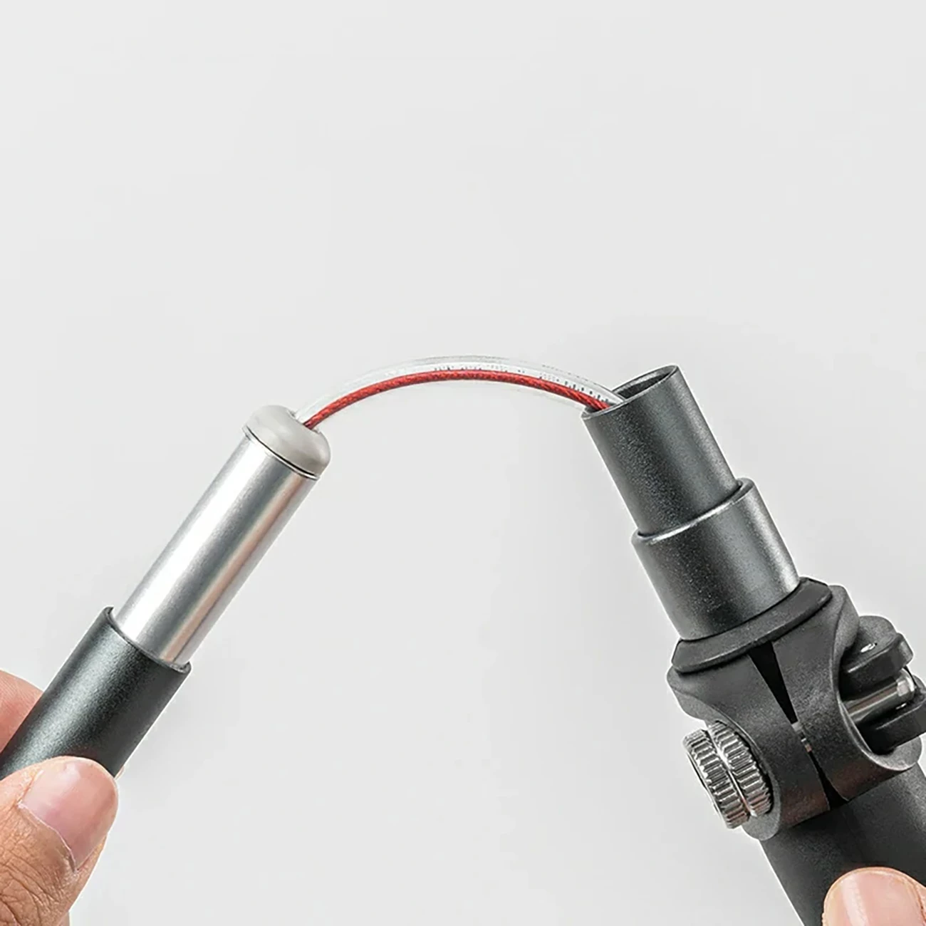 Shkopinj trekking Qunature 60000602, alumini 7075, 110-130 cm, vjollcë, set prej 2 copë