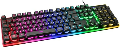 Tastierë Deltaco Gaming DK220, USB, RGB, e zezë