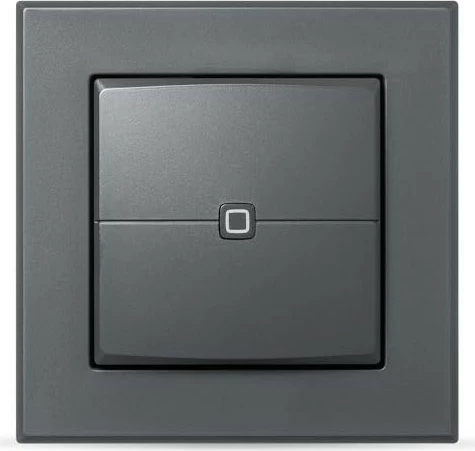 Wandtaster eQ-3 Homematic IP 2-fach, anthrazit