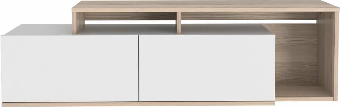 Komodë TV Hanah Home Nexera, ngjyrë Cordoba dhe e bardhë