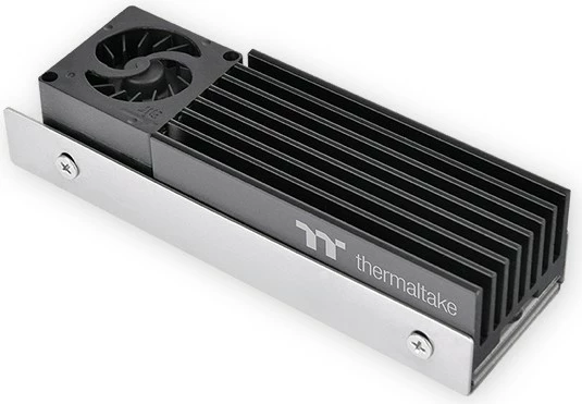 Ftohës SSD Thermaltake MS-1, për M.2 2280, me ventilator, ngjyrë e zezë