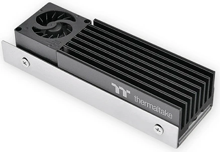 Ftohës SSD Thermaltake MS-1, për M.2 2280, me ventilator, ngjyrë e zezë