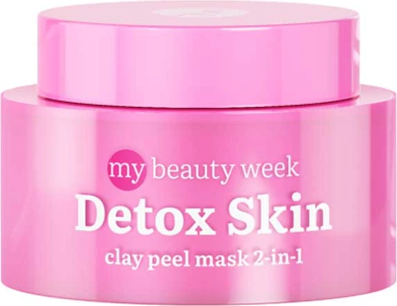 Maskë dhe sbrub për fytyrë 7DAYS MB Detox Skin Clay Peel Mask Cleanse and scrub 2 in1, 50 ml