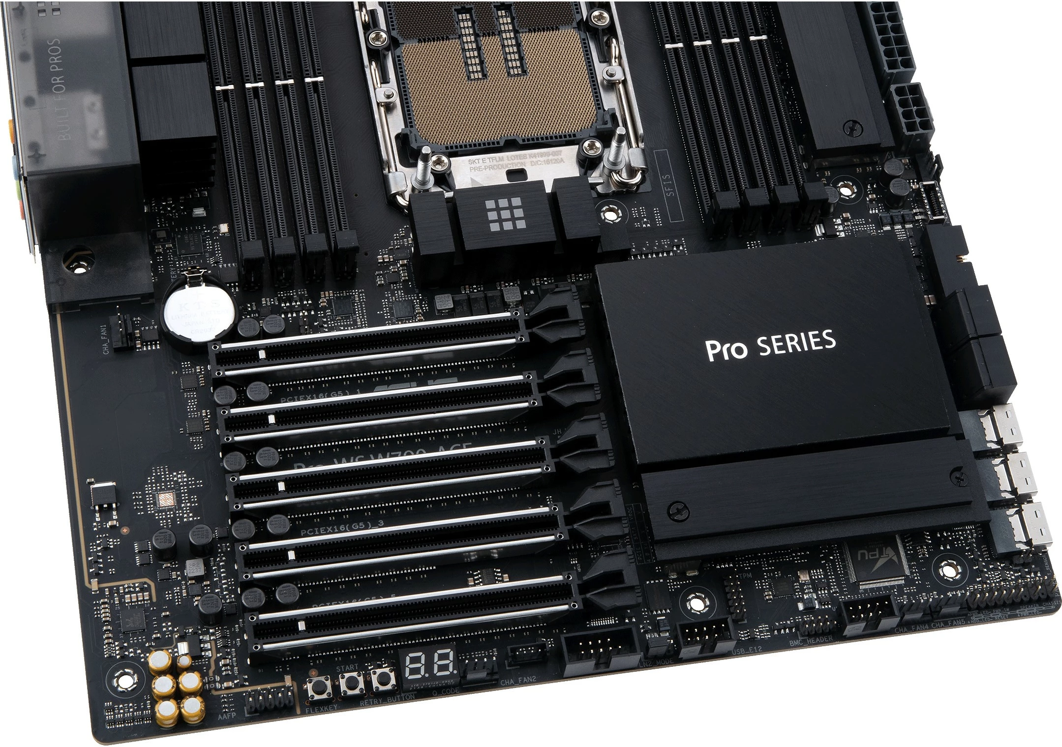 Pllakë amë ASUS PRO WS W790-ACE, Intel Xeon W, DDR5-SDRAM, 2.05 TB
