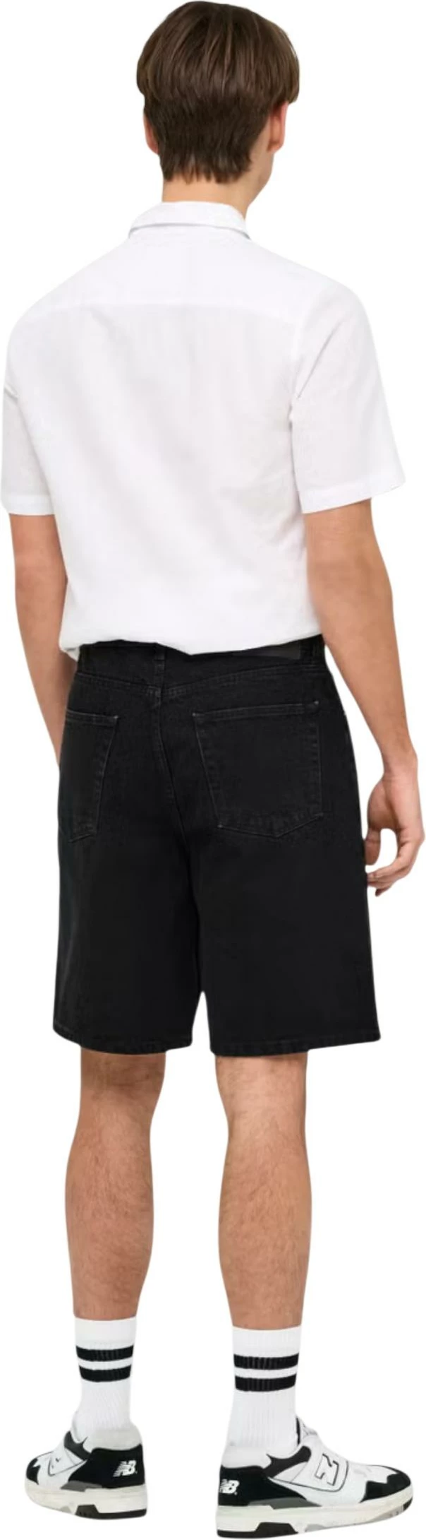 Shorce për meshkuj Only & Sons ONSFADE 9087, të zeza [Madhësia: XS]