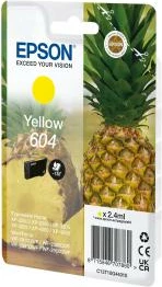 Kartush boje, Epson, 604 (C13T10G44010), origjinal, e verdhë