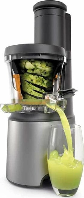 Shtrydhëse e ngadalshme Kenwood PureJuice XL JMP85.000SI 230 W 0.6 L vertikale, argjend