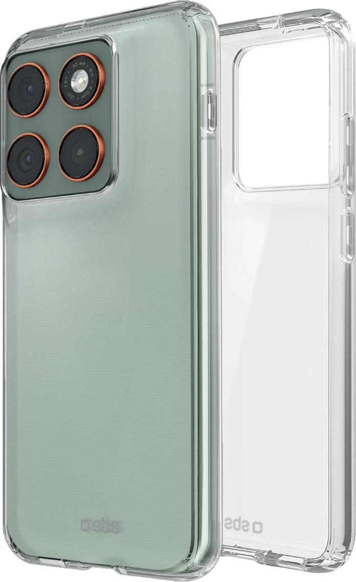 Mbështjellës SBS Skinny Cover për Motorola Edge 70, TPU, transparent