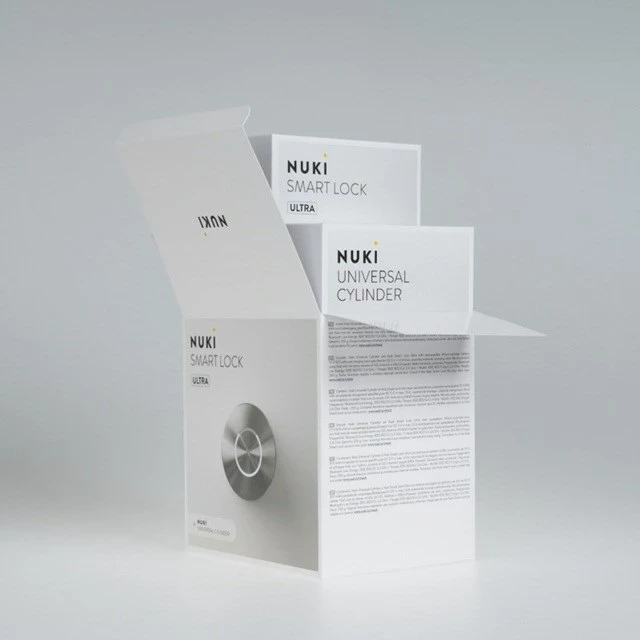 Bravë inteligjente Nuki Smart Lock ULTRA, wireless, argjendtë