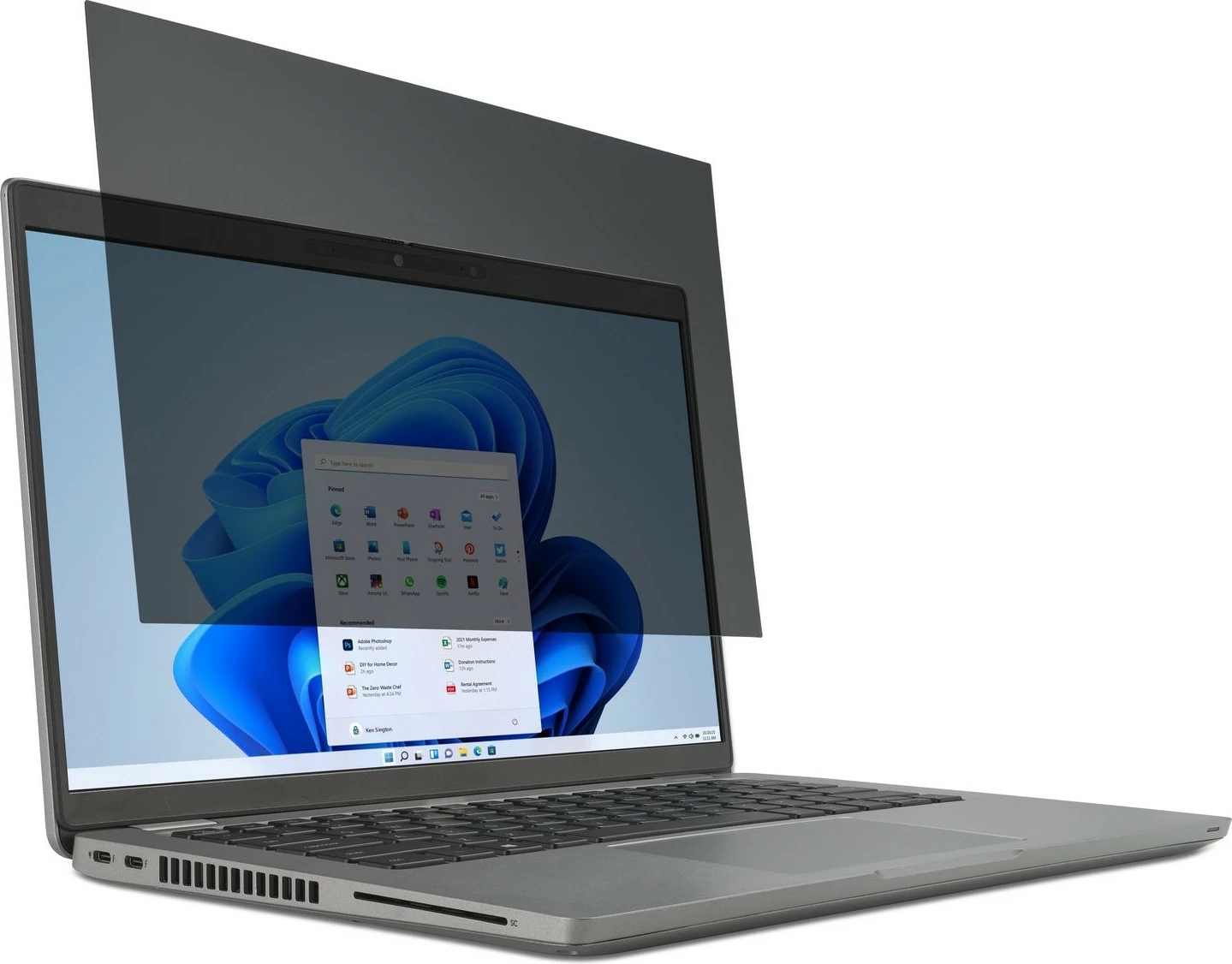 Filtër privatësie Kensington për laptop 14", 16:10, anti-glare, i zi