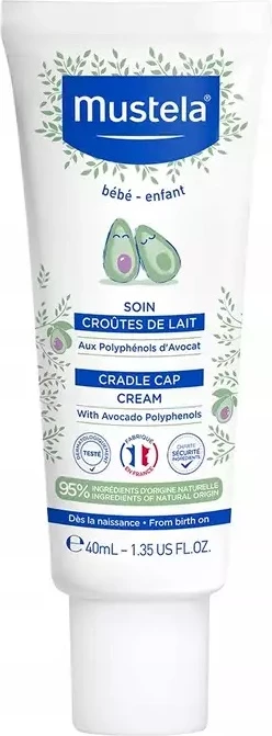 Krem kundër kapakëve të djepit Mustela 40ml