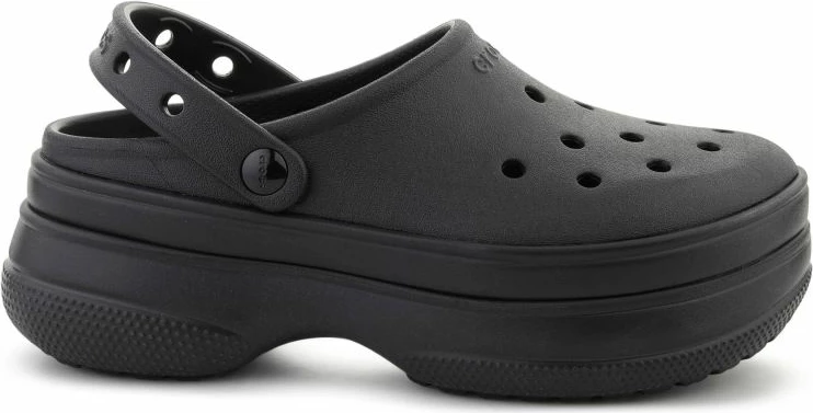 Atlete lifestyle Crocs Classic Stacked Clog 211355-060, të zeza [Madhësia: 37 - 38]