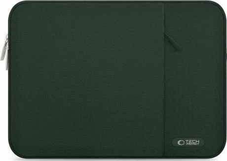 Mbështjellës për laptop Tech-Protect Sleevy 15-16" Midnight Green, gjelbër