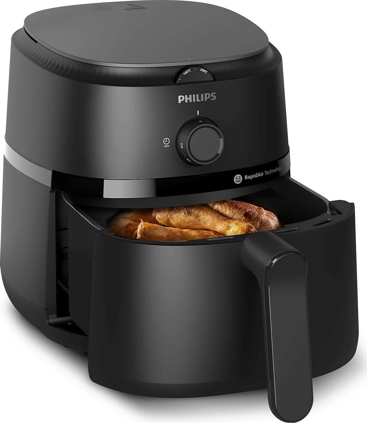 Fritezë ajri Philips Ovi 1000 NA120/00, 4.2L, e zezë