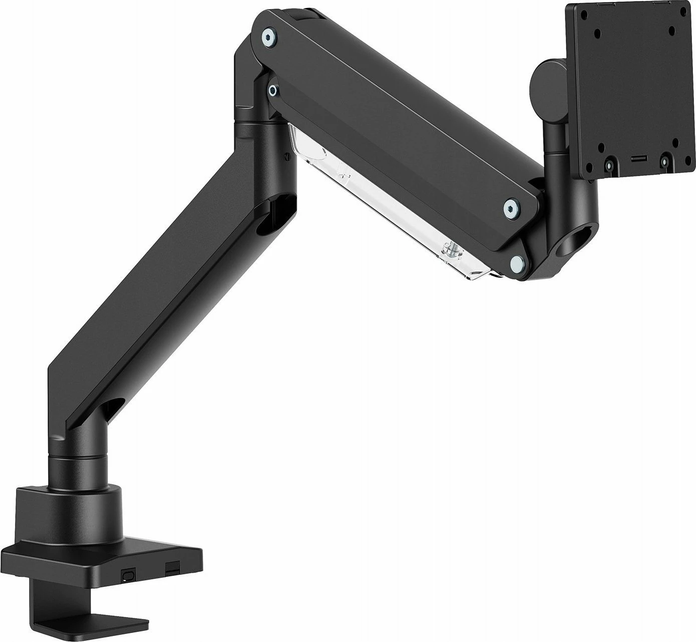 Mbajtëse tavoline për monitor/TV Maclean MC-968 17\"-57\", VESA 75x75-200x200, deri 27 kg, krah me gas spring, e zezë