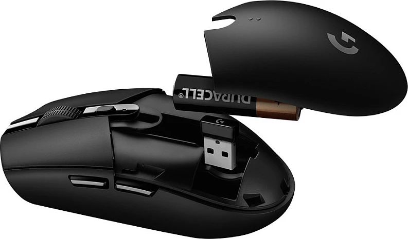 Maus Logitech G G305 LIGHTSPEED, Wireless, 12000 DPI, i zi