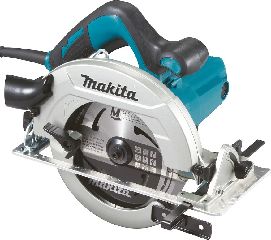 Sharrë rrethore Makita HS7611, elektrike, kaltër/argjendtë