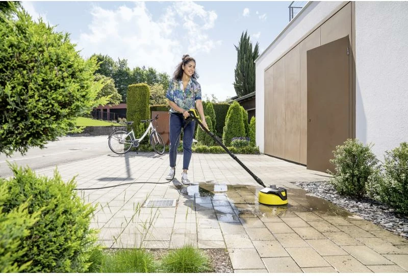 Pastrues sipërfaqesh me presion, Kärcher T-Racer T5 (2.644-084.0), për K2–K7, rregullim i lartësisë, mbrojtje kundër spërkatjes, black/yellow