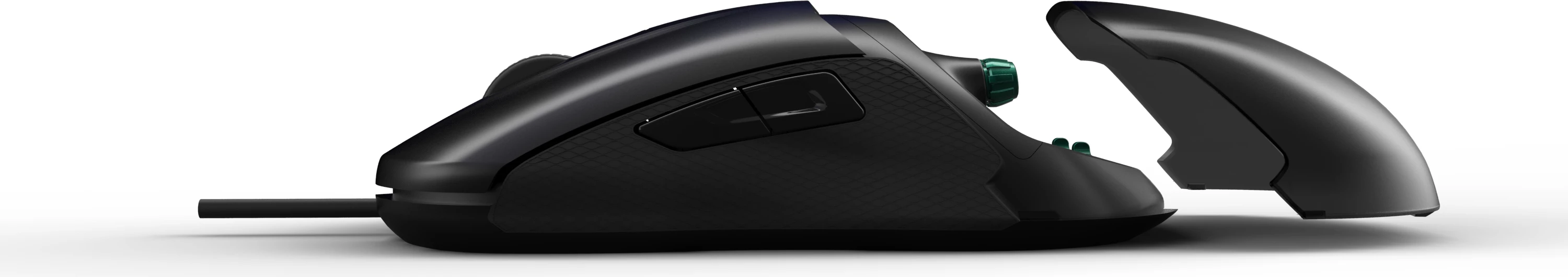 Maus gaming Nacon GM-500ES me kabllo, optik, RGB, deri 6400 DPI, i zi