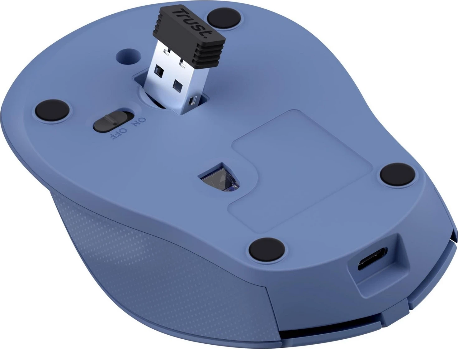 Maus Trust Zaya, i rikarikueshëm, blu