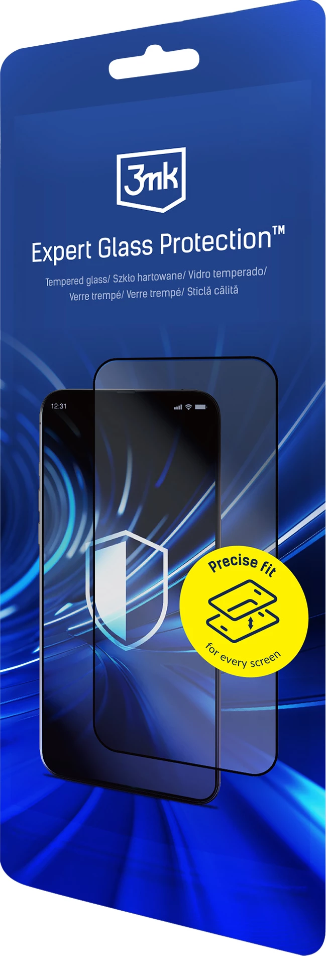 Xham mbrojtës i kalitur 3mk Expert Glass Protection për Samsung Galaxy S25 Plus, 9H, me aplikator (set)