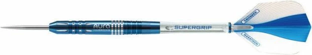 Shigjeta për Dart Harrows Aura, për meshkuj dhe femra, blu dhe argjendtë