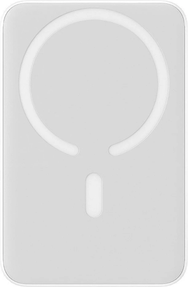 Powerbank Baseus Magnetic Mini 10000mAh, USB-C PD 20W / MagSafe 15W, i bardhë, me kabllo USB-C