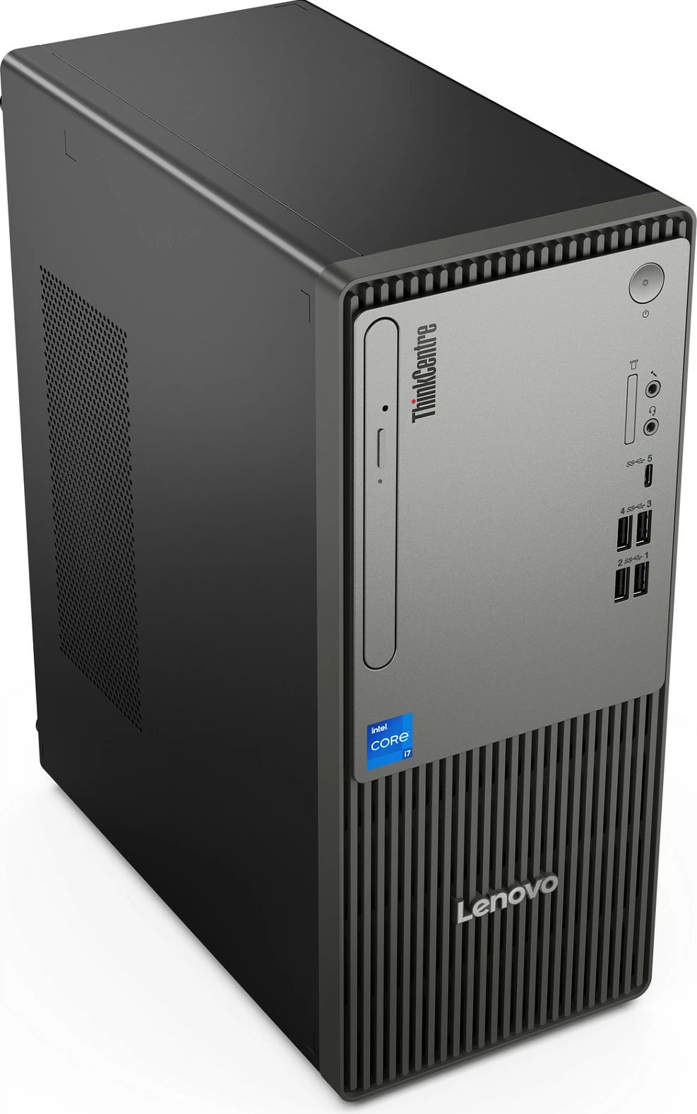 Kompjuter desktop Lenovo ThinkCentre Neo 50t Tower, i5-13400, 16GB DDR5, 1TB SSD, Windows 11 Pro, gri/zezë