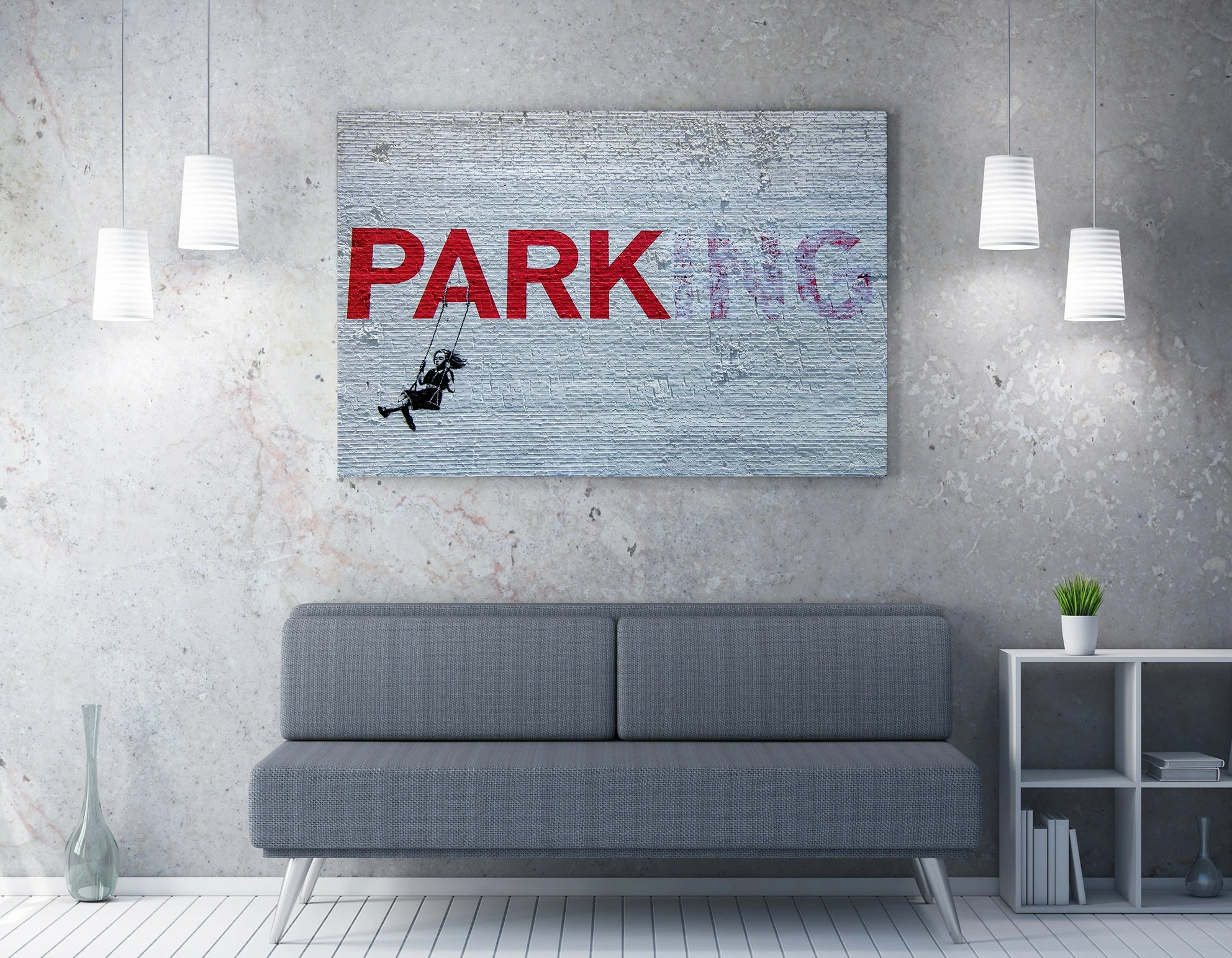 Pikturë dekorative në kanavacë, Wallity WY38, 70x100cm