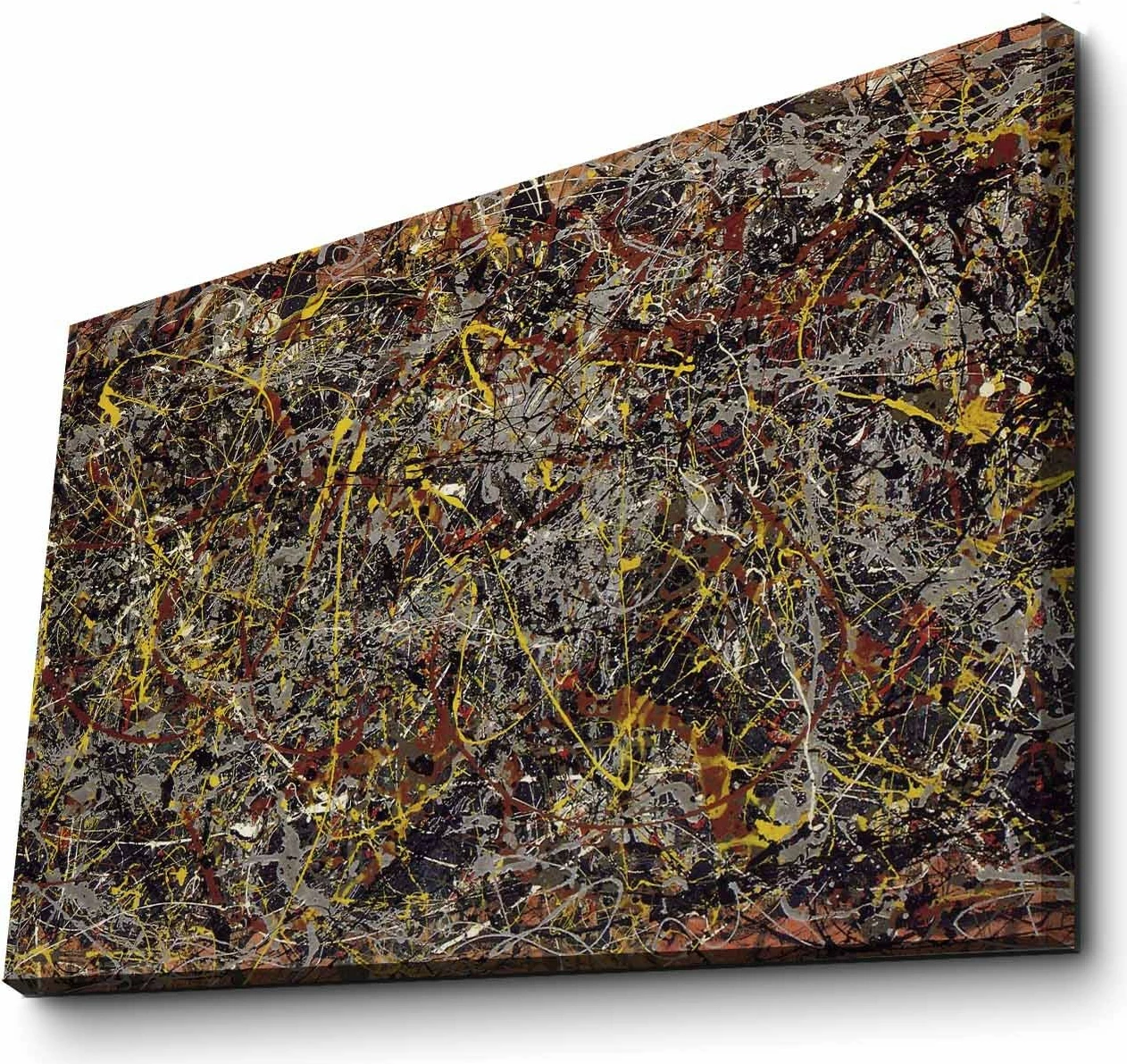 Pikturë dekorative në kanavacë, Wallity FAMOUSART-044, shumëngjyrëshe, 45x70cm