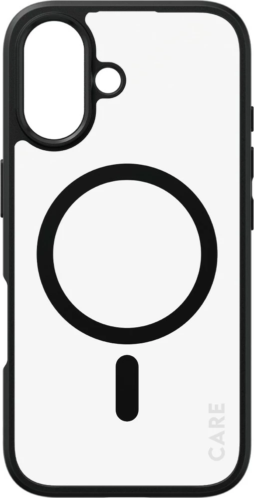 Mbështjellës PanzerGlass CARE Case Flagship Urban Combat MagSAFE për iPhone 16, transparent